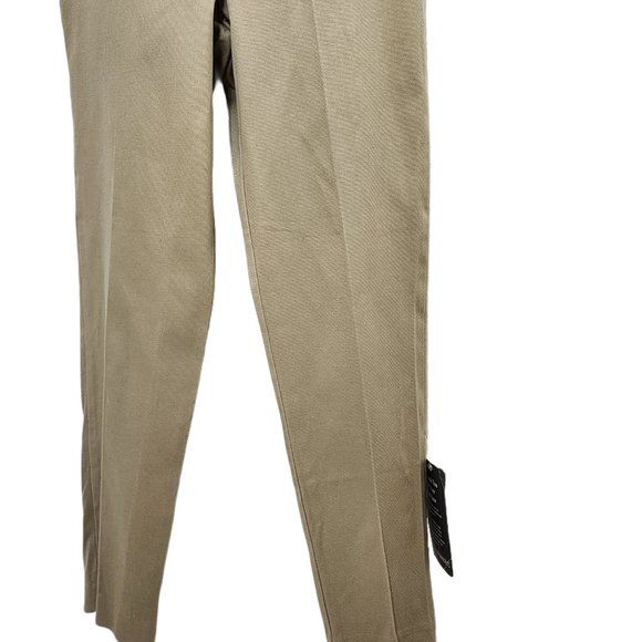 Ralph Lauren, Vintage, Straight Leg Pleated Khaki Pants. Size 4 - Picture 5 of 8